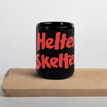 HELTER SKELTER 15 OZ BLACK COFFEE MUG