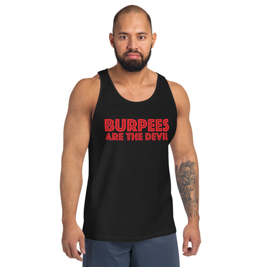 BURPEES ARE THE DEVIN UNISEX TANK TOP