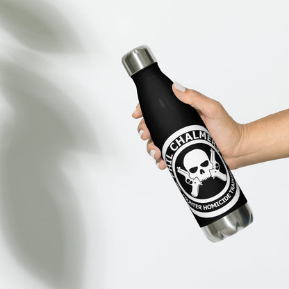 PHIL CHALMERS COUNTER HOMICIDE TRAINING STAINLESS WATER BOTTLE