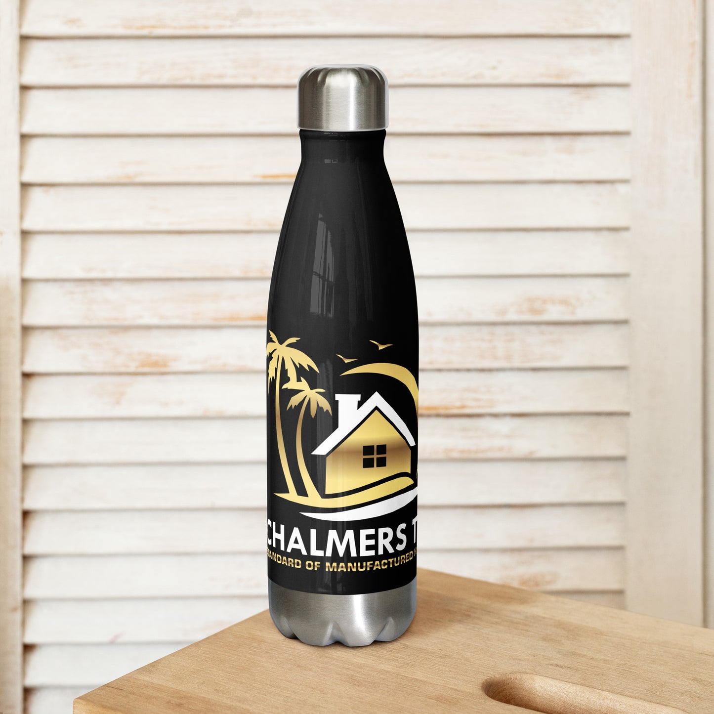 CHALMERS TEAM 17 OZ STAINLESS WATER BOTTLE
